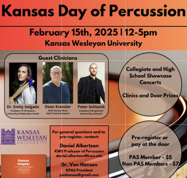 Kansas Day of Percussion graphic